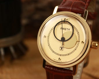 Vintage Raketa Copernic Watch USSR: Collectible Mechanical Wristwatch