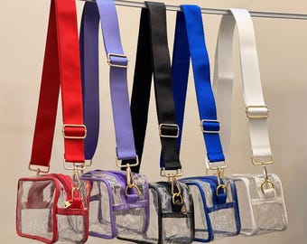 Gamedays Clear Bags , Stadium Approved Clear Bags With Best Quality Adjustable Strap