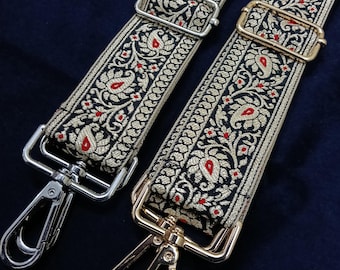 Crossbody Taschengurt, Ersatz-Geldbeutelgurt, verstellbarer 1,5 Zoll breiter Riemen, Handtaschenzubehör.