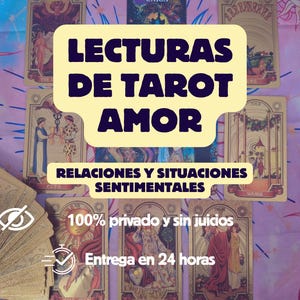 LECTURA de TAROT del AMOR ¿Qué pasa en tu relación? Descubre la verdad con tus guías espirituales | Español | Lectora Profesional