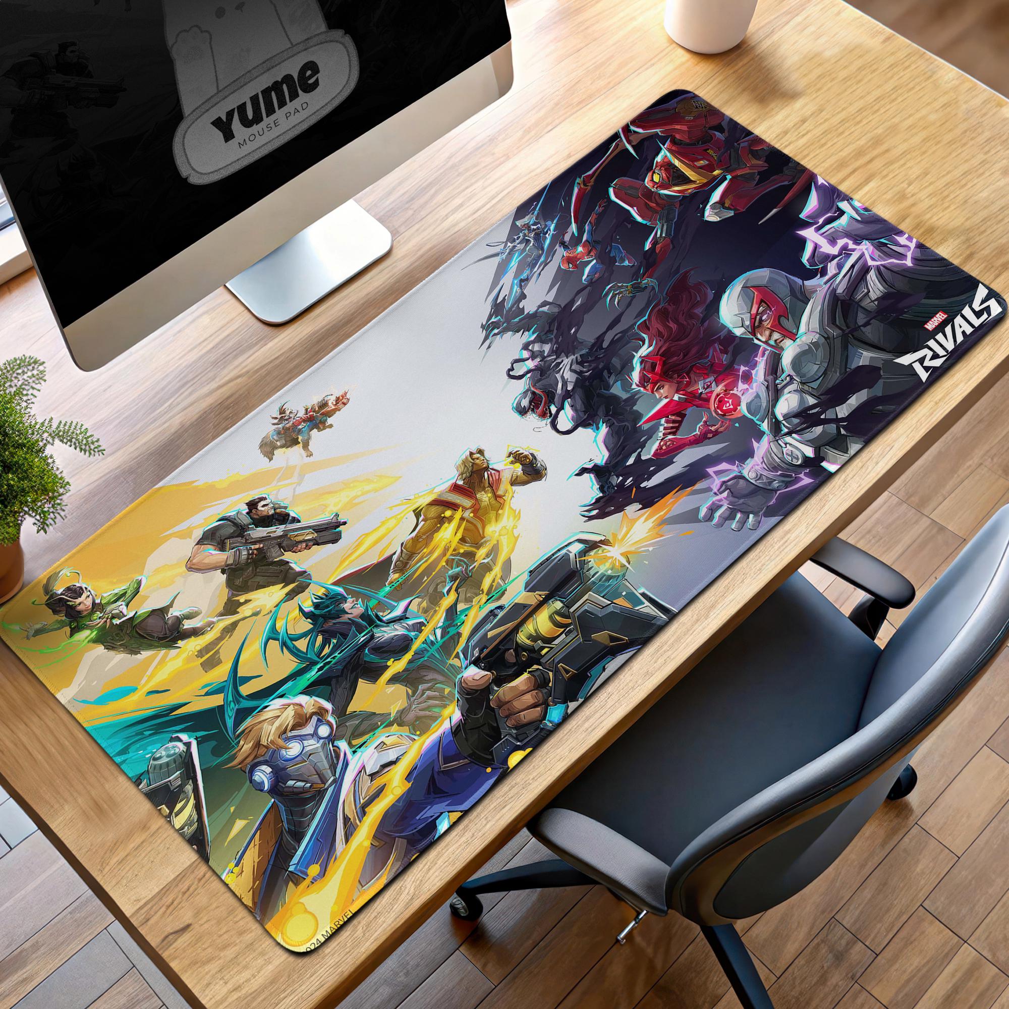 LIMKRIAN Funny Dog Mouse Pad Large Desk Mat, Extra Large Gaming