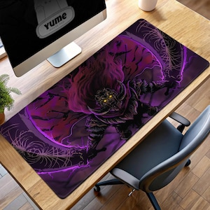 Elden Ring Malenia Desk Mat - Epic Blade of Miquella Gaming Mouse Pad, Dark Fantasy Desk Mat Gift