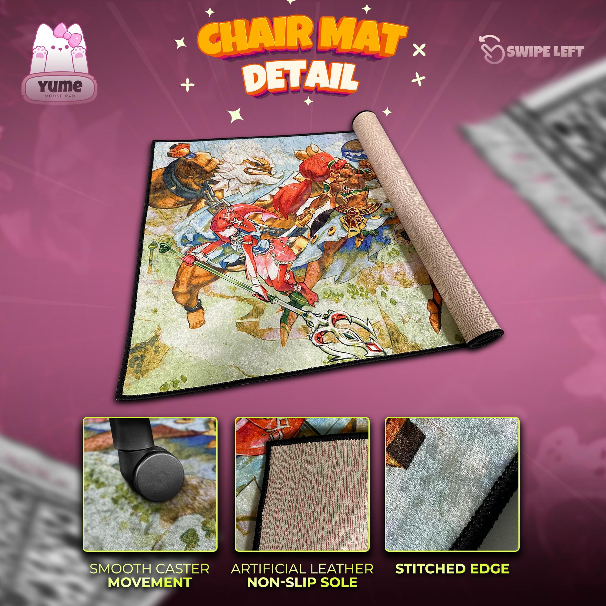 ベルセルク ガッツ マウスパッド：レッドフォレスト アニメデスク