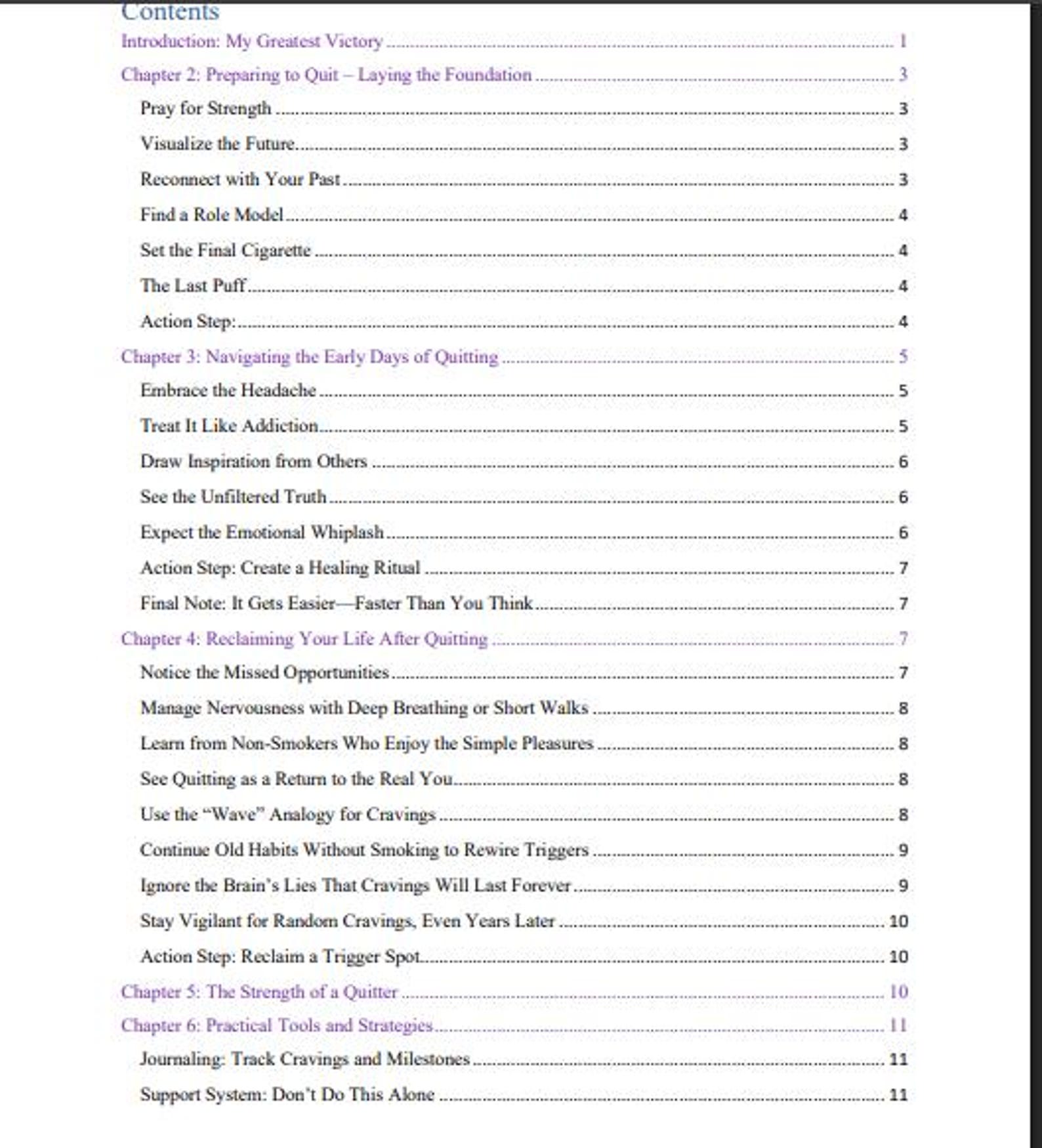 Analytics and overviews