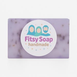 Lavender Soap Bar – Handmade Aloe Vera Soap with Petals | Relaxing Spa Gift | Vegan Skincare | Clear Glycerin
