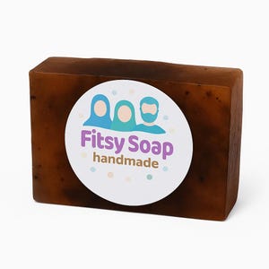 Coffee Scrub Soap Bar – Handmade Exfoliating Soap with Real Coffee Grounds | Energizing Skincare Gift | Vegan | Natural Glycerin