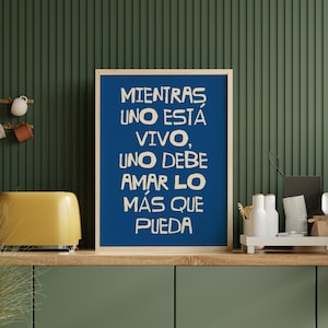Debi Tirar Mas Fotos Typographic DIGITAL PRINT, DTMF Wall Art, Puerto Rican Wall Art, Spanish Poster, Baile Inolvidable, Hispanic Pride Art