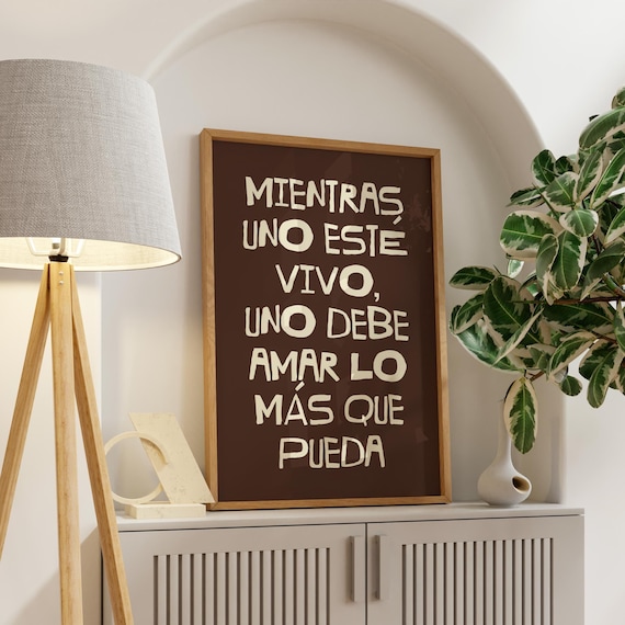 Debi Tirar Mas Fotos Typographic Poster, DTMF Wall Art, Puerto Rican Wall Art, Spanish Poster, Baile Inolvidable, Hispanic Pride Art