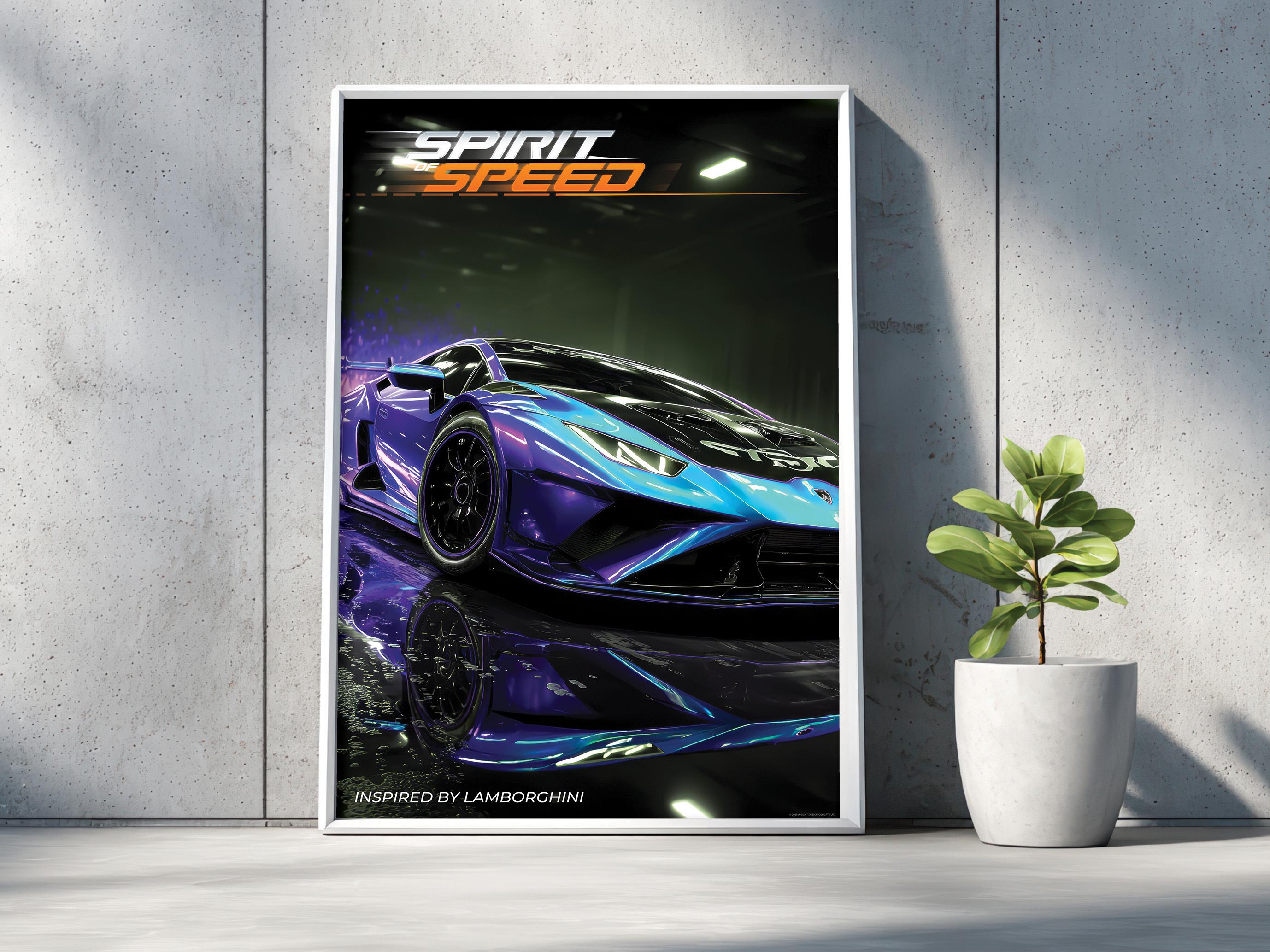 Neon Lamborghini - Etsy