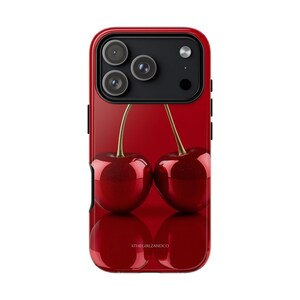 Estuche Ruby / Rojo cereza intenso brillante