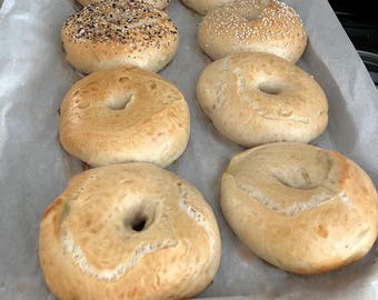 Bagels de masa madre - The Bridget