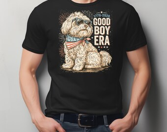 Maglietta patriottica Havanese / Design con bandiera per amanti dei cani