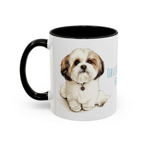 Havanese Mug, Dog Lover Gift, Cute Dog Coffee Cup, Pet Owner Present, Havanese Mom Dad Mug, Personalized Dog Mug