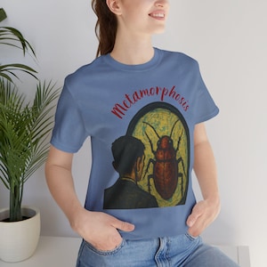 Kafka Metamorphosis T-Shirt: Surrealist Literary Art Tee
