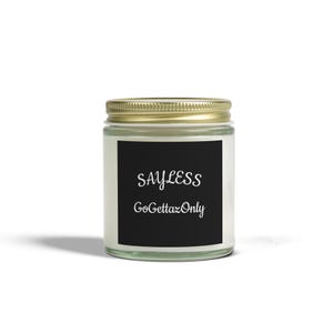 Sayless Scented Candles - Coconut Apricot Wax, Aromatherapy Candles, Home Decor, Relaxation Gift, Self-Care Essentials