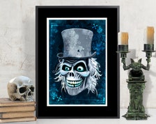 The Hatbox Ghost Light-Up Living Magic Sketchbook Ornament – The Haunted  Mansion