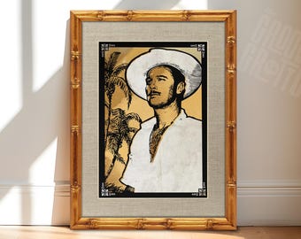 Donn Beach Art Print: Godfather of Tiki Bar Decor