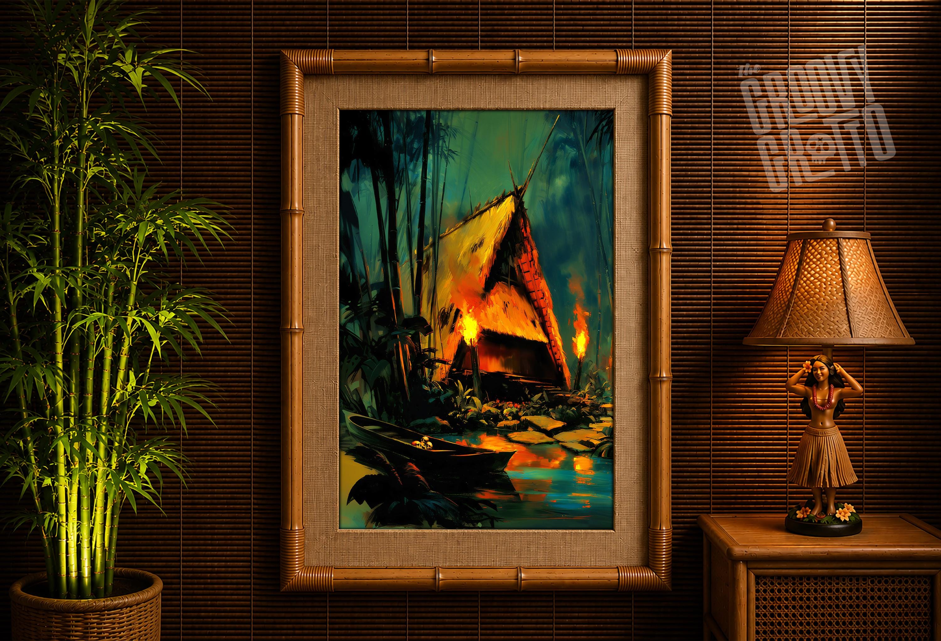 Tiki Noir - Etsy