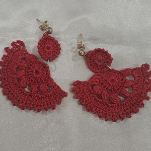 Crochet earrings