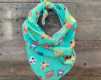 Animal Crossing New Horizons ACNH Game Tie On Dog Bandana