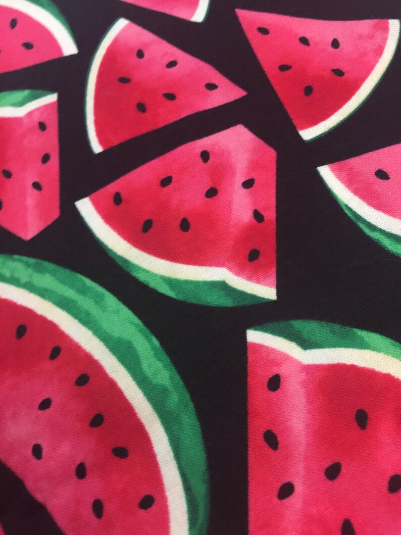 Bright Watermelon Summer Fruit Tie On Dog Bandana