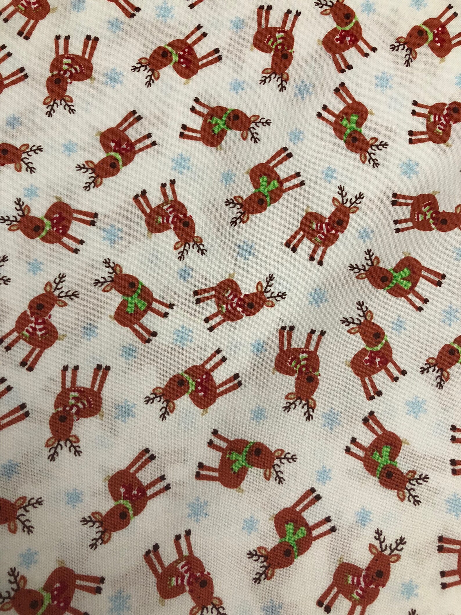 Reindeer Snowflakes Rudolph Christmas Holiday Tie on Dog Bandana - Etsy