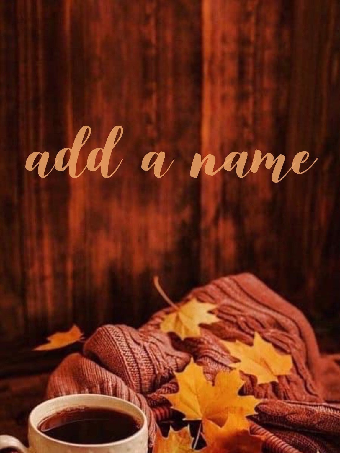 Add a Name
