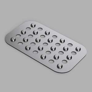 Minimalistische und moderne 3D Seifenschale – Schnell trocknend & Rutschfest