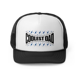 Coolste Papa Hut Geschenk für Vater Hut für den Vatertag, Daddy Hut, Papa Hut, Hut für ihn, Trucker Hut für den Vater, Geschenk für den Vater vom Sohn