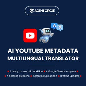 AI YouTube Multilingual Metadata Translator - n8n Automation Workflow