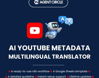 AI YouTube Multilingual Metadata Translator - n8n Automation Workflow