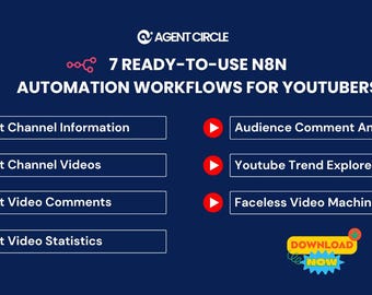 7 Must-Have Automation Tools For YouTubers - n8n Automation Workflow