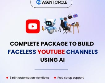 Complete Package to Build Faceless YouTube Channels Using AI - n8n Automation Workflow