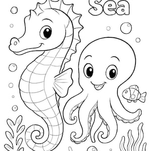 Under the Sea Coloring Pages