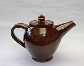 Traditional Brown Handmade Teapot