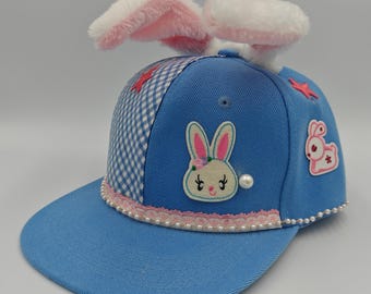 Hopping snap, custom designed snapback hat.