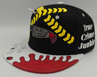 True snap, custom designed Snap back hat.