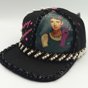 Snap at tiffany&#39;s, custom designed snapback hat.