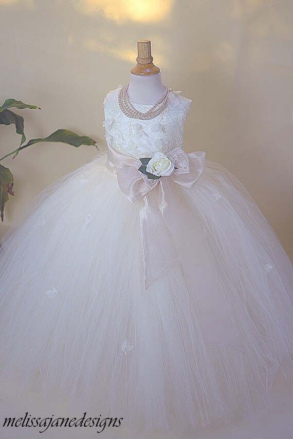 butterfly flower girl dress