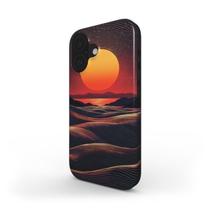 Dotted Broken Design Phone Case