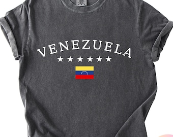 T-shirt Venezuela Hasta El Final, trendy shirt Venezuela 2024, Con Venezuela, cadeau voor Venezolaans shirt Venezuela