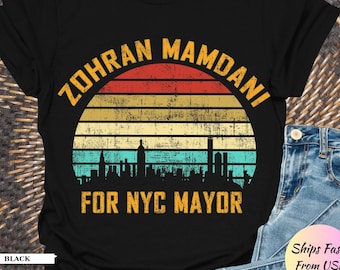 Zohran Mamdani for Mayor Tee: Progressive Supporter Shirt