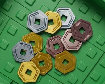 Ensemble de pièces de monnaie Roblox Robux | Emballage cadeau personnalisable