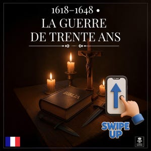 La guerre de Trente Ans expliquée aux élèves – Pack éducatif avec vidéo, PDF interactif pour mobile et fiche imprimable A4