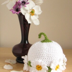 Crochet pattern for Daisy Chain hat in 4 sizes INSTANT DOWNLOAD .pdf image 4