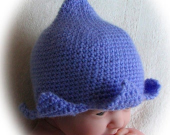 Crochet Pattern for Flower Fairy Bluebell Hat in 4 sizes - INSTANT DOWNLOAD .pdf