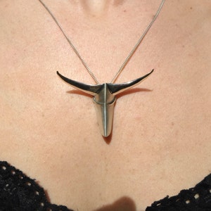 taurus schmuck handgemacht greek silber crete minoische kette, silber kette, minoische kette,