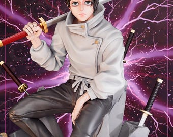 Cursed Blade Prodigy – Throne of Swords Resin Statue | FAN ART |