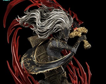 The Black Beast Cleric | Dark Fantasy Statue | 3D Printed Resin Figure