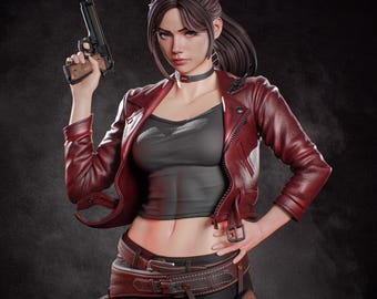 Claire Redfield – Tactical Horror Heroine Figure – High Detail Collector Display Piece